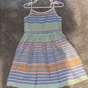 Striped Multicolor Kids Dress